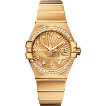 Constellation Co-Axial 31 Yellow Gold / Diamond / Champagne Supernova