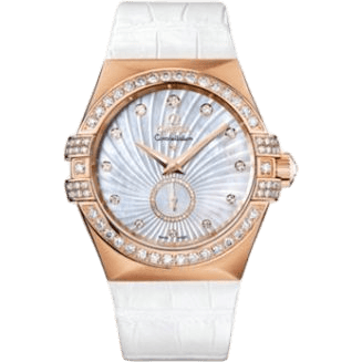 Constellation Co-Axial 35 Small Seconds Red Gold / Diamond / MOP Supernova