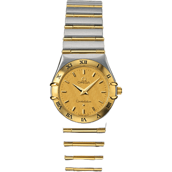 Omega Constellation Quartz 25.5 '95 Stainless Steel / Yellow Gold / Champagne 1272.10.00