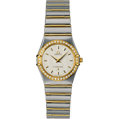 Omega Constellation Quartz 25.5 Stainless Steel / Yellow Gold / Diamond / Silver 1277.30.00