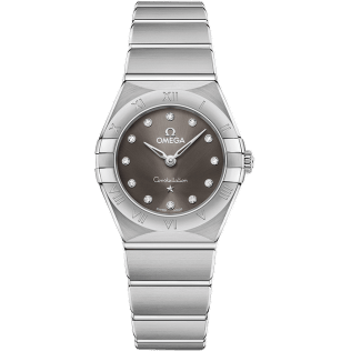 Constellation Manhattan 25 Quartz Stainless Steel / Grey Diamond