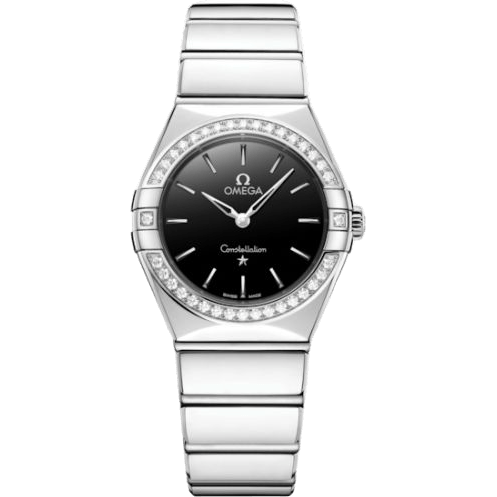 Constellation 28 Quartz Stainless Steel -Diamond / Black