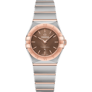 Constellation Manhattan 25 Quartz Stainless Steel / Sedna Gold / Brown