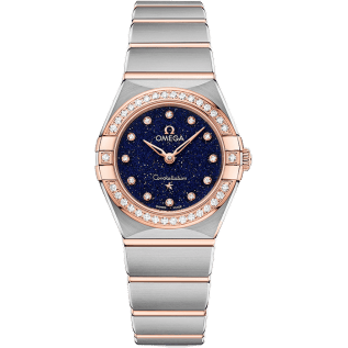 Constellation Manhattan 25 Quartz Stainless Steel / Sedna Gold / Aventurine / Diamond