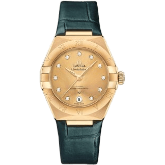 Constellation Manhattan 29 Co-Axial Master Chronometer Yellow Gold / Champagne - Diamond