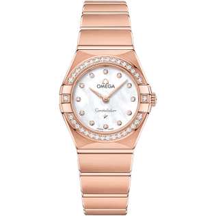 Constellation Manhattan 25 Quartz Sedna Gold / MOP / Diamond