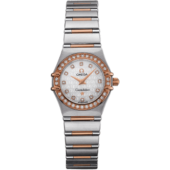 Constellation Quartz 22.5 '95 Stainless Steel / Red Gold / Diamond / MOP
