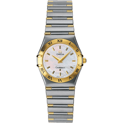 Omega Constellation Quartz 25.5 Stainless Steel / Yellow Gold / MOP 1372.70.00