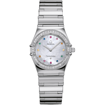 Omega Constellation Quartz 25.5 My Choice Stainless Steel / Diamond / MOP Iris 1475.79.00