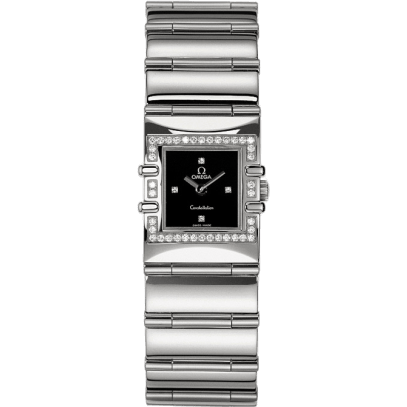 Constellation Quadra Quartz 19.3 Stainless Steel / Diamond / Black