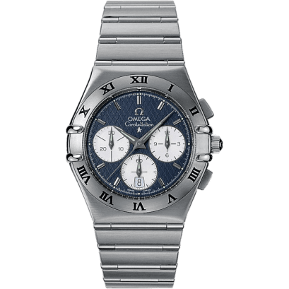 Omega Constellation Quartz 39 Chronograph Stainless Steel / Grey 1542.40.00