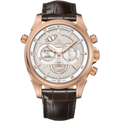 De Ville Co-Axial 44 Chronoscope Rattrapante II Red Gold / Silver