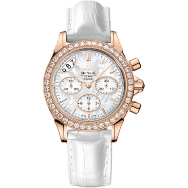 De Ville Co-Axial 35 Chronograph Red Gold Diamond / MOP