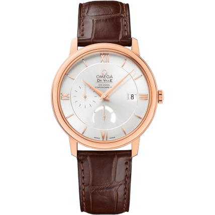 De Ville Prestige Co-Axial 39.5 Power Reserve Red Gold / Silver