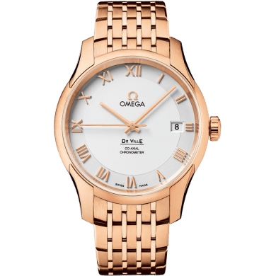 De Ville Co-Axial 41 Red Gold / Silver / Bracelet