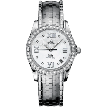 De Ville Co-Axial 32.5 Stainless Steel / MOP / Bracelet