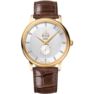 De Ville Prestige Co-Axial 39 Small Seconds Yelllow Gold / Silver Diamond