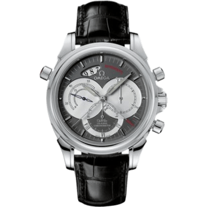 De Ville Co-Axial 41 Chronoscope Rattrapante Stainless Steel / Grey