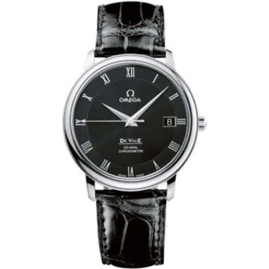Omega De Ville Prestige Co-Axial 36.5 Stainless Steel / Black 4875.50.01