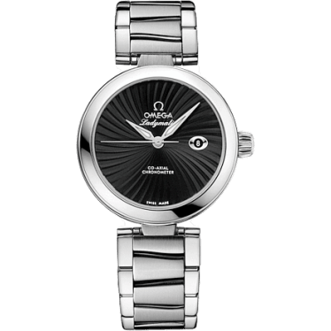LadyMatic Co-Axial 34 Stainless Steel / Black / Bracelet