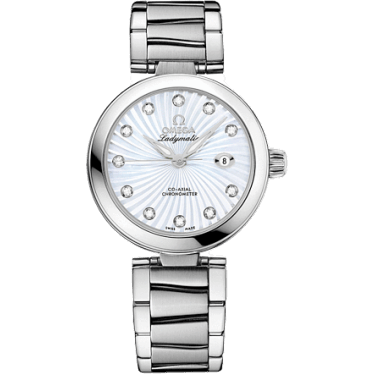 LadyMatic Co-Axial 34 Stainless Steel / MOP / Bracelet