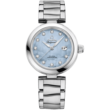 LadyMatic Co-Axial 34 Stainless Steel / Blue MOP / Bracelet