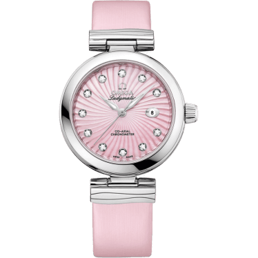 LadyMatic Co-Axial 34 Stainless Steel / Pink MOP