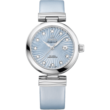 LadyMatic Co-Axial 34 Stainless Steel / Blue MOP