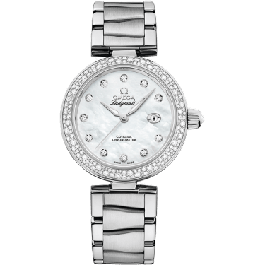 LadyMatic Co-Axial 34 Stainless Steel / Diamond / MOP / Bracelet