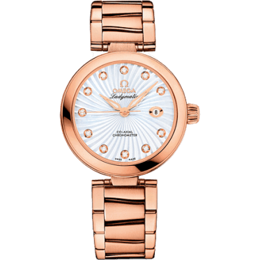 LadyMatic Co-Axial 34 Red Gold / MOP / Bracelet
