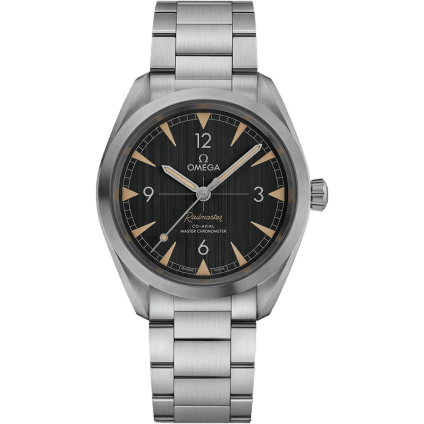 Railmaster Omega Co-Axial Master Chronometer 40 Stainless Steel / Grey / Bracelet