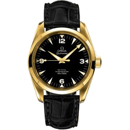 Seamaster Aqua Terra 150M Co-Axial 39.2 Railmaster Yellow Gold / Black Alligator