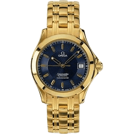 Seamaster 120M Automatic 36.25 Yellow Gold / Blue