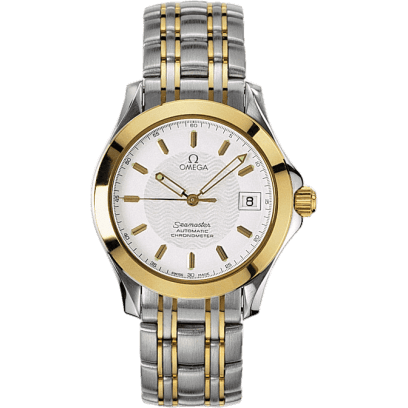 Seamaster 120M Automatic 36.25 Stainless Steel / Yellow Gold / White