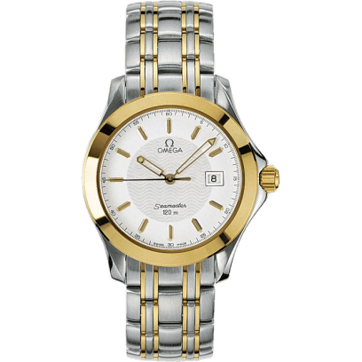 Seamaster 120M Quartz 41 Stainless Steel / Yellow Gold / White / Bracelet