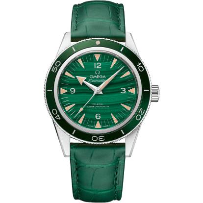 Seamaster 300 Co-Axial Master Chronometer Platinum / Malachite
