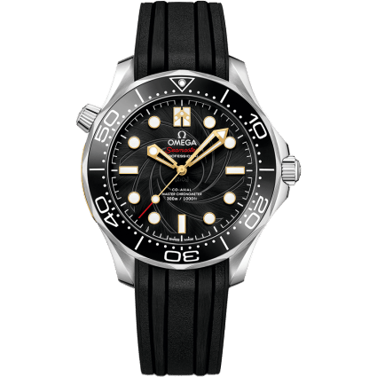 Omega Seamaster Diver 300M Master Co-Axial 42 James Bond Stainless Steel / Black / Rubber 210.22.42.20.01.003