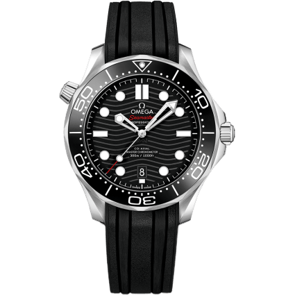 Omega Seamaster Diver 300M Master Co-Axial 42 Stainless Steel / Black / Rubber 210.32.42.20.01.001