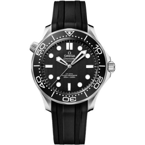 Omega Seamaster Diver 300M No-Date Master Co-Axial 42 Stainless Steel / Black / Rubber 210.32.42.20.01.003