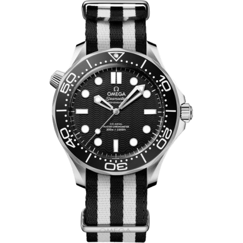 Omega Seamaster Diver 300M Master Co-Axial 42 Stainless Steel / Black / NATO 210.32.42.20.01.005