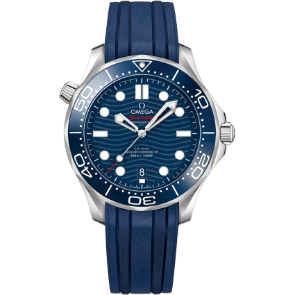 Omega Seamaster Diver 300M Master Co-Axial 42 Stainless Steel / Blue / Rubber 210.32.42.20.03.001