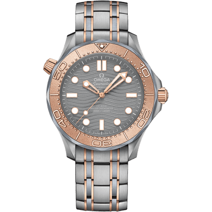 Omega Seamaster Diver 300M Master Co-Axial 42 Titanium / Tantalum / Sedna Gold / Grey / Bracelet 210.60.42.20.99.001