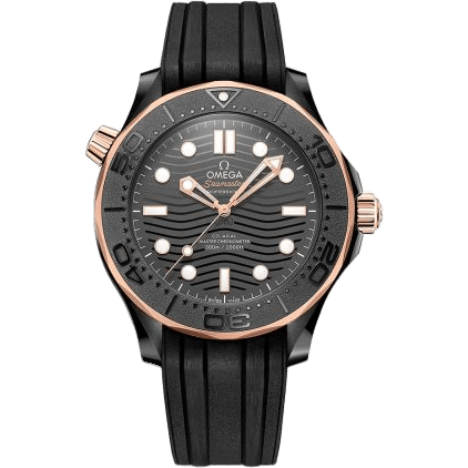 Omega Seamaster Diver 300M Master Co-Axial 43.5 Sedna Black 210.62.44.20.01.001