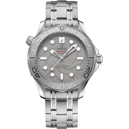 Omega Seamaster Diver 300M Master Co-Axial 42 Platinum Aston Martin Neiman Marcus 210.93.42.20.99.001