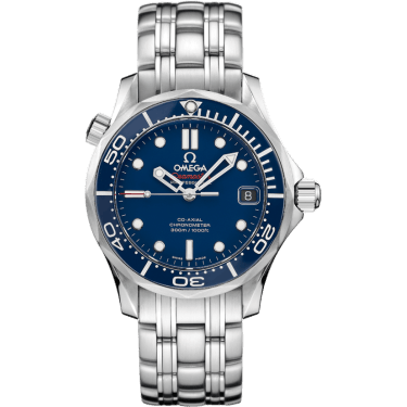 Omega Seamaster Diver 300M Co-Axial 36.25 Stainless Steel / Blue/ Bracelet / Ceramic 212.30.36.20.03.001