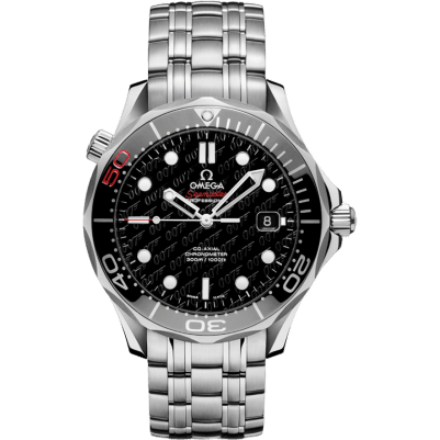 Seamaster Diver 300M Co-Axial 41 Stainless Steel / Black / Bracelet James Bond 50th Anniversary