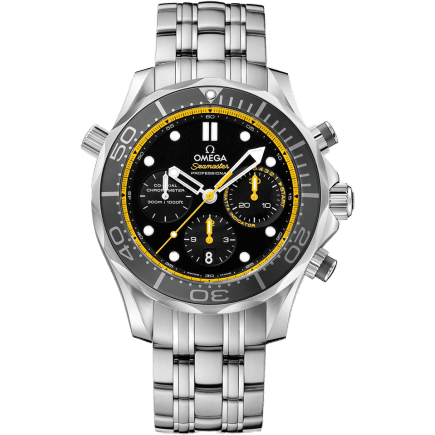 Omega Seamaster Diver 300M Co-Axial 44 Regatta Chronograph Stainless Steel / Black / Bracelet 212.30.44.50.01.002