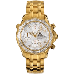 Seamaster Diver 300M Automatic 41.5 Chronograph Yellow Gold / Diamond / Silver / Bracelet