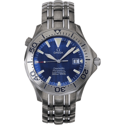 Seamaster Diver 300M Automatic 41 Titanium / Electric Blue / Bracelet