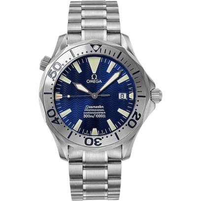 Seamaster Diver 300M Automatic 41 Titanium / Electric Blue / Bracelet